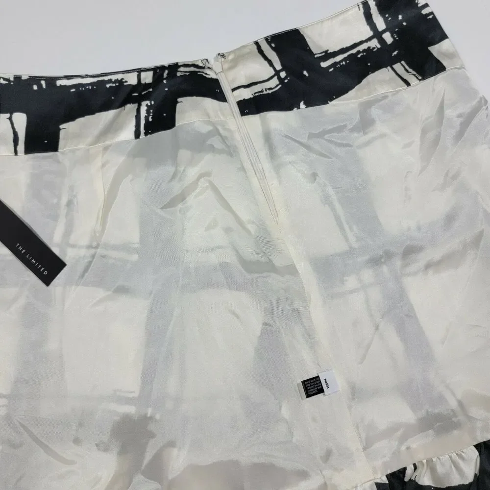 The Limited Black And White Skirt - Women's‎ Size 10 - NEW